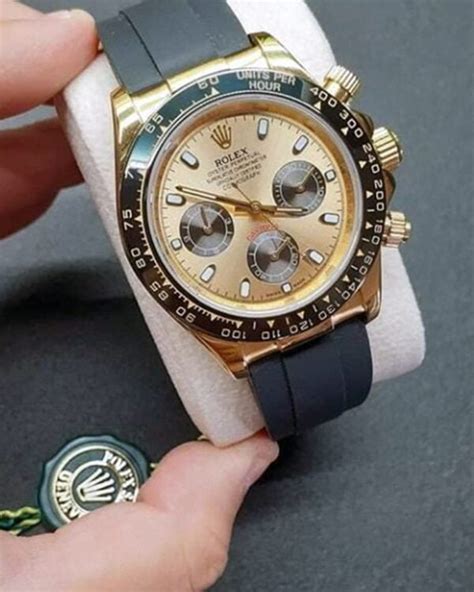 rolex daytona oro giallo usato|rolex daytona cinturino caucciù.